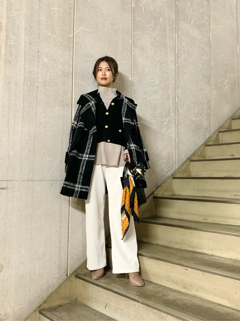 GRACE CONTINENTAL A.Kameyama コーディネート画像