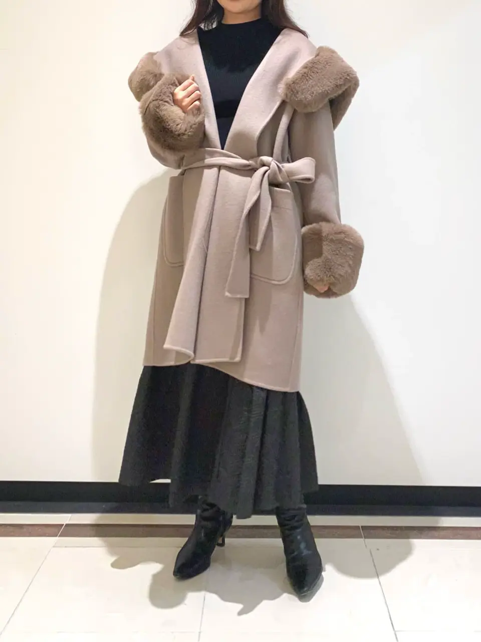 GRACE CONTINENTAL MORITA AI コーディネート画像