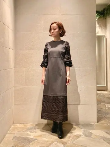 GRACE CONTINENTAL okunaka_desu コーディネート画像