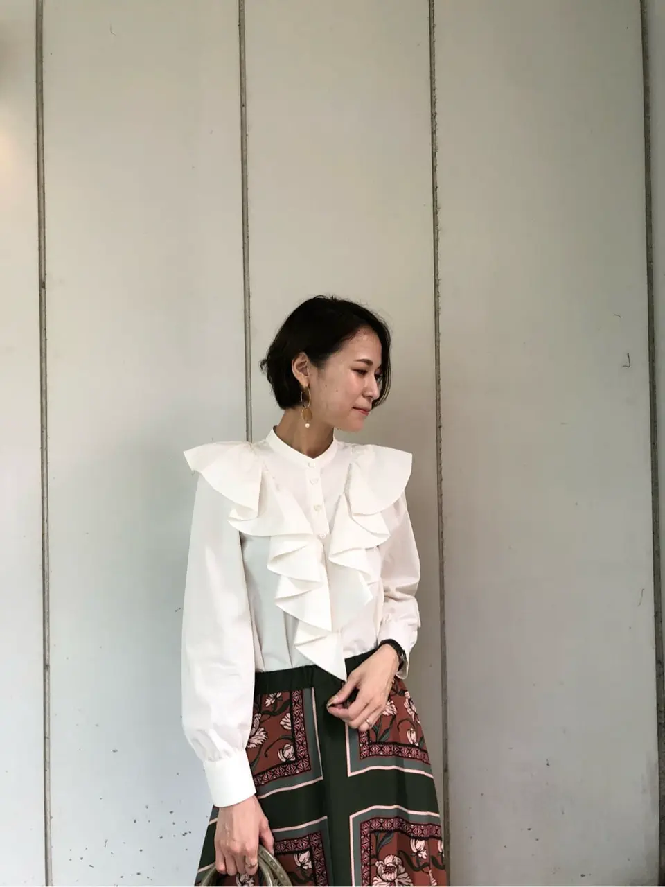 GRACE CONTINENTAL 亀田 未希 コーディネート画像