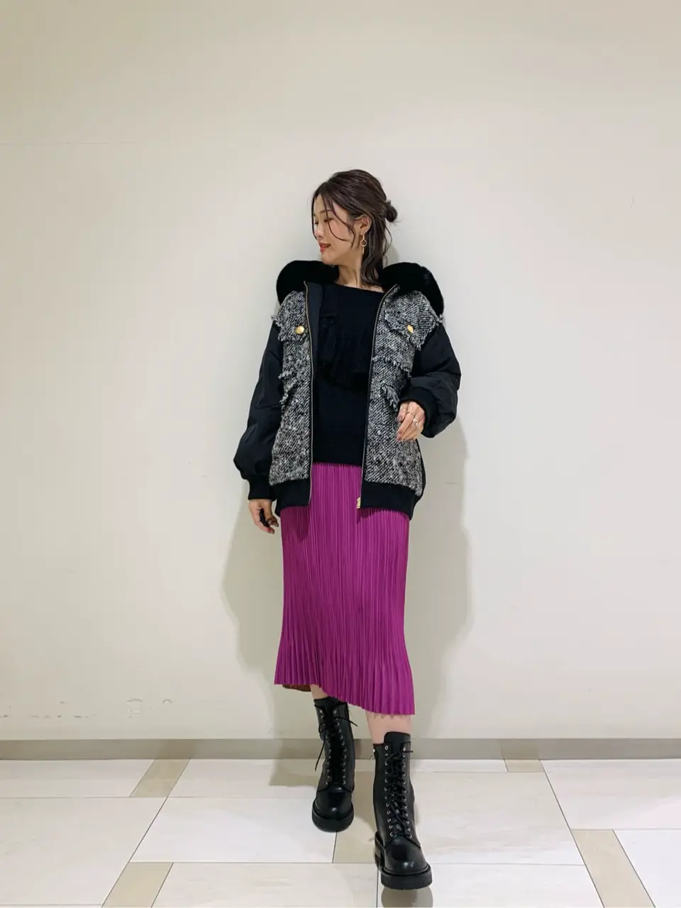 GRACE CONTINENTAL A.Kameyama コーディネート画像