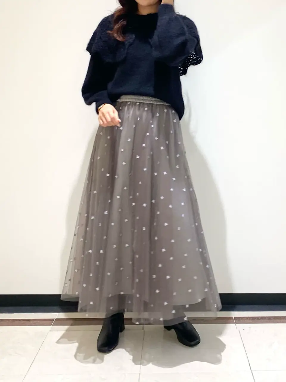 GRACE CONTINENTAL MORITA AI コーディネート画像