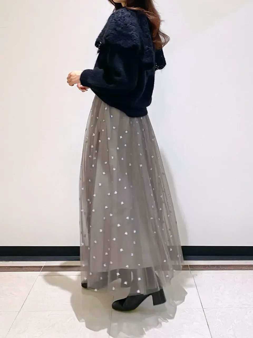 GRACE CONTINENTAL MORITA AI コーディネート画像