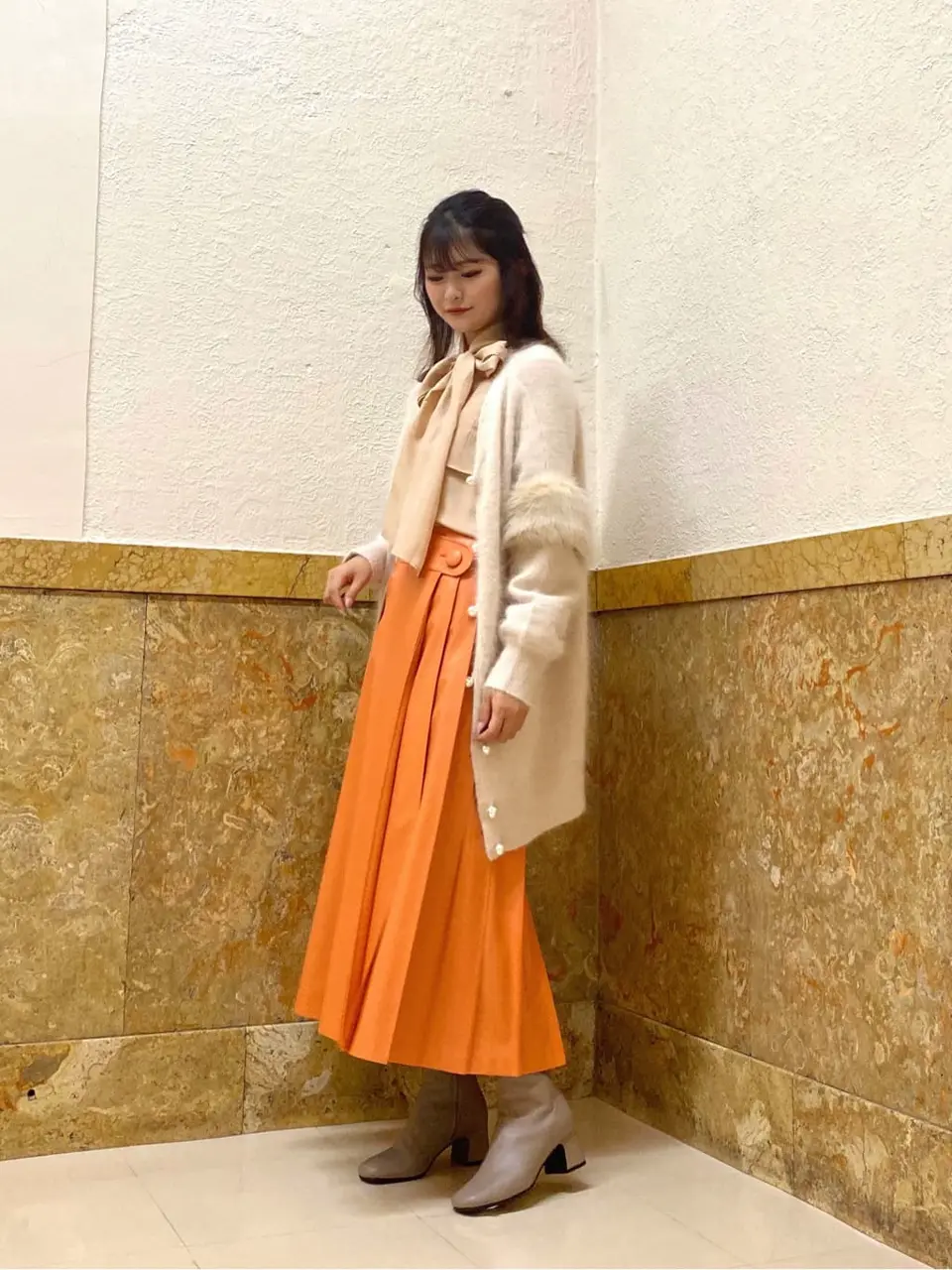 GRACE CONTINENTAL MORITA AI コーディネート画像