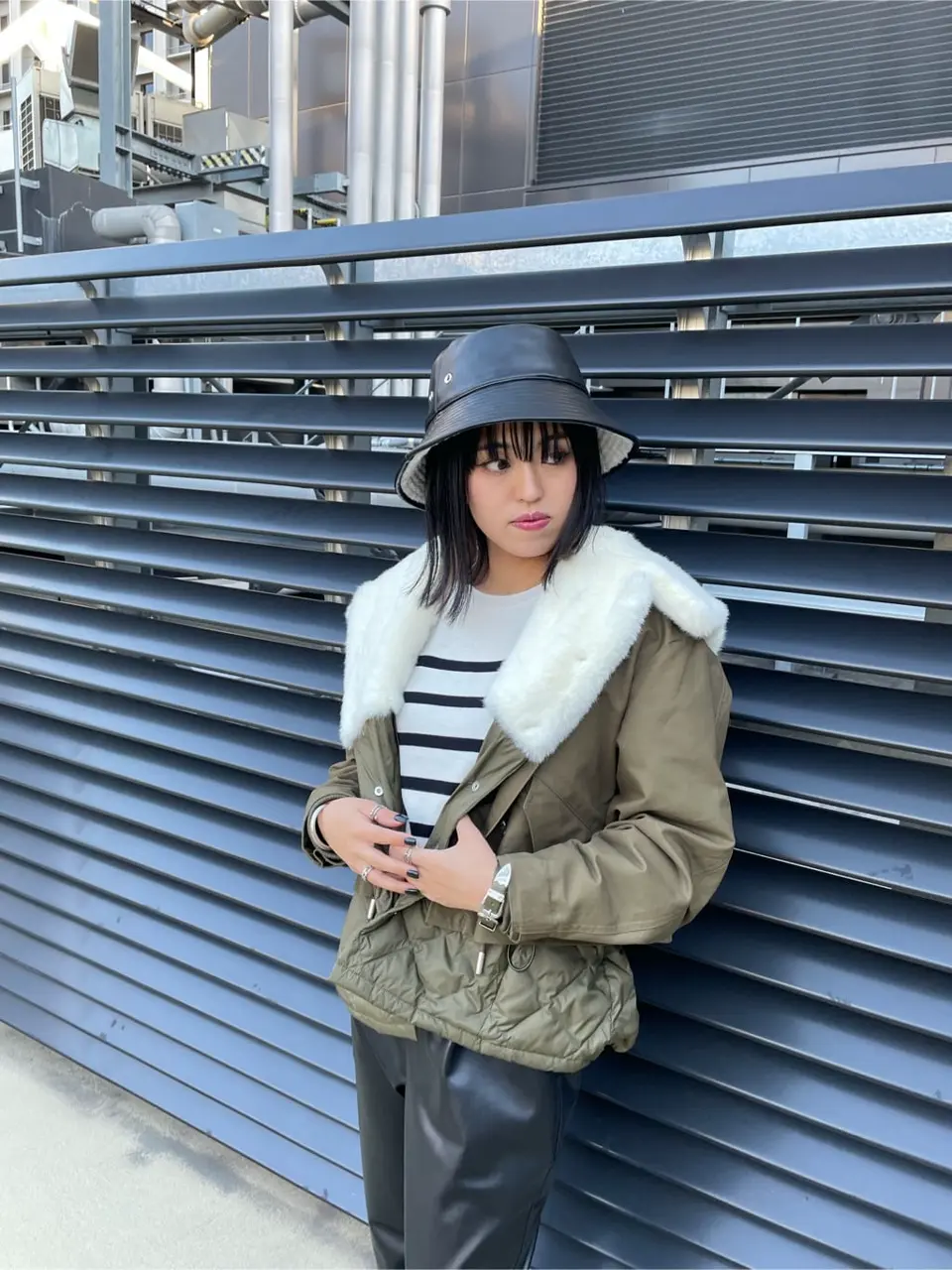 GRACE CONTINENTAL yoshi コーディネート画像