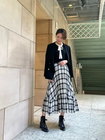 GRACE CONTINENTAL 亀田 未希 コーディネート画像