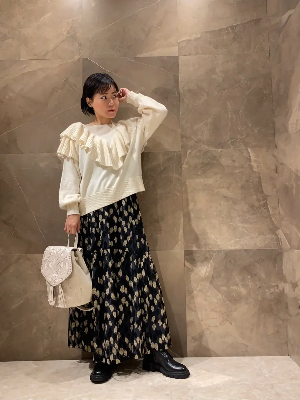 GRACE CONTINENTAL 穐山　香織 コーディネート画像