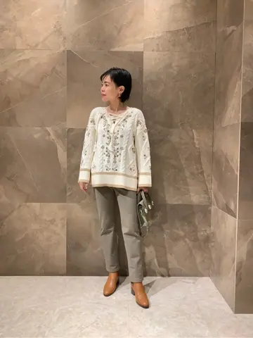 GRACE CONTINENTAL 穐山　香織 コーディネート画像