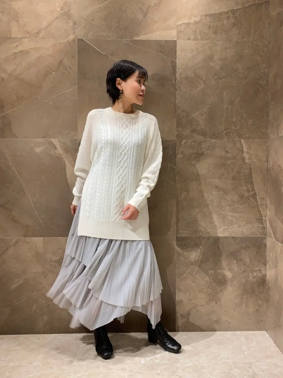 GRACE CONTINENTAL 穐山　香織 コーディネート画像