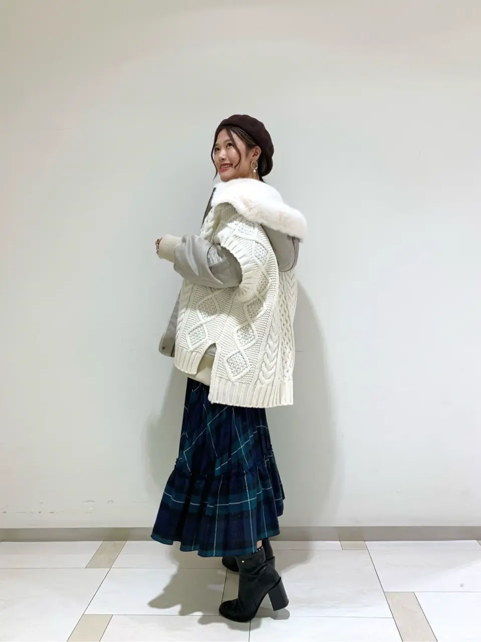 GRACE CONTINENTAL A.Kameyama コーディネート画像