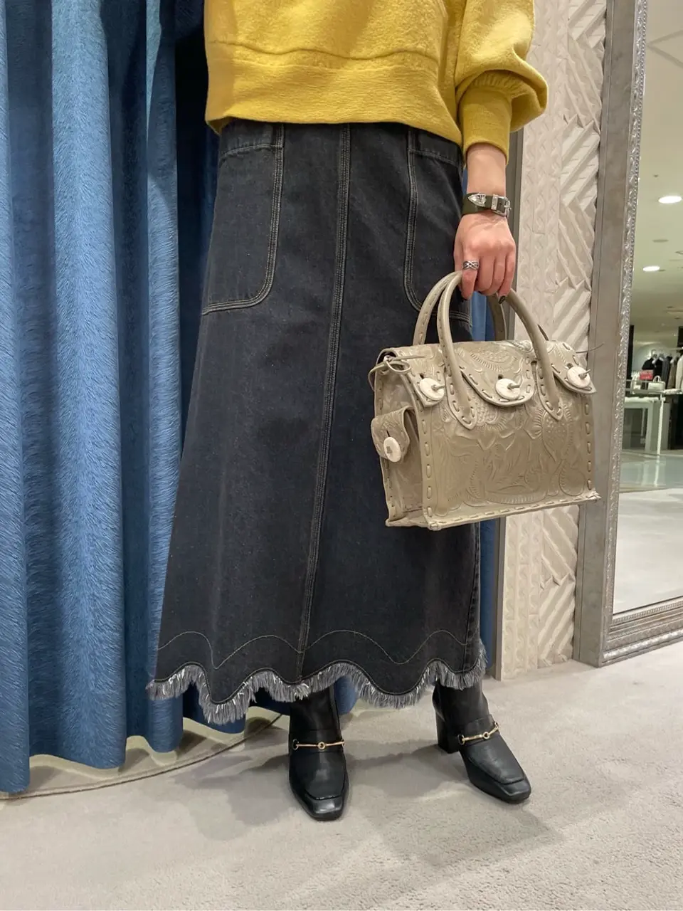 GRACE CONTINENTAL yoshi コーディネート画像