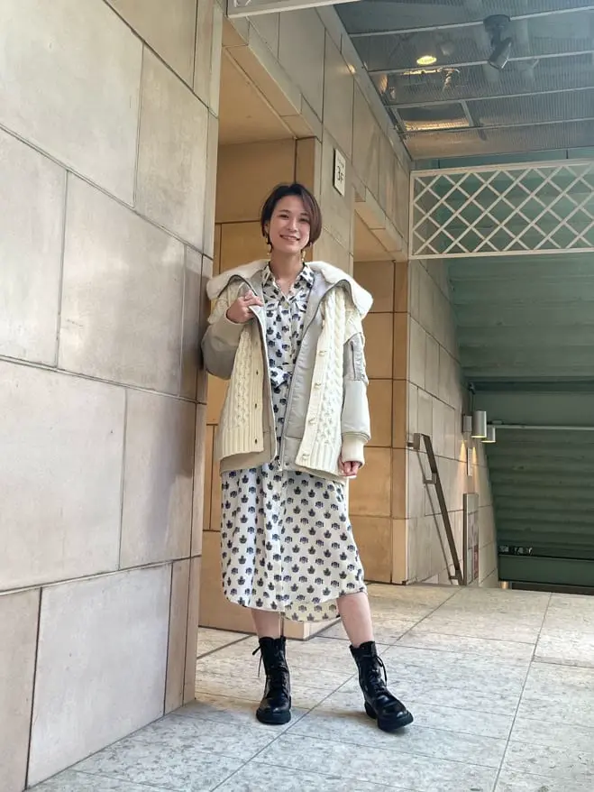 GRACE CONTINENTAL 亀田 未希 コーディネート画像