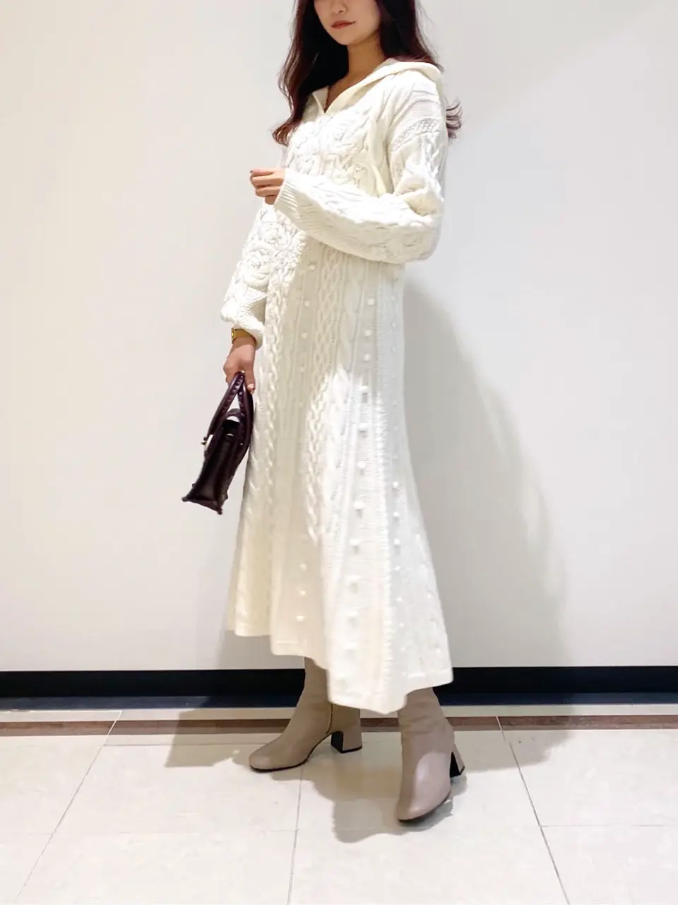 GRACE CONTINENTAL MORITA AI コーディネート画像