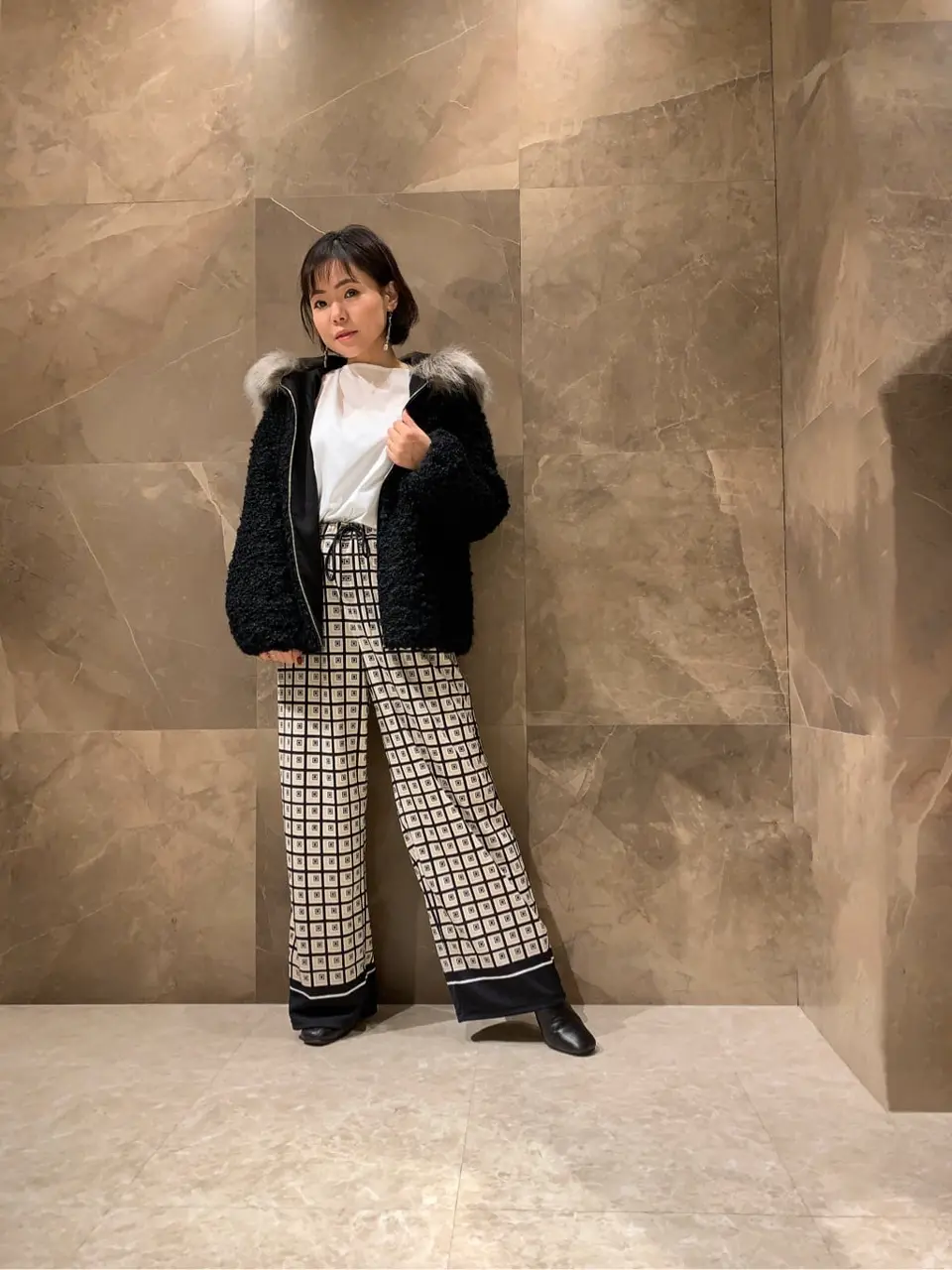 GRACE CONTINENTAL 穐山　香織 コーディネート画像