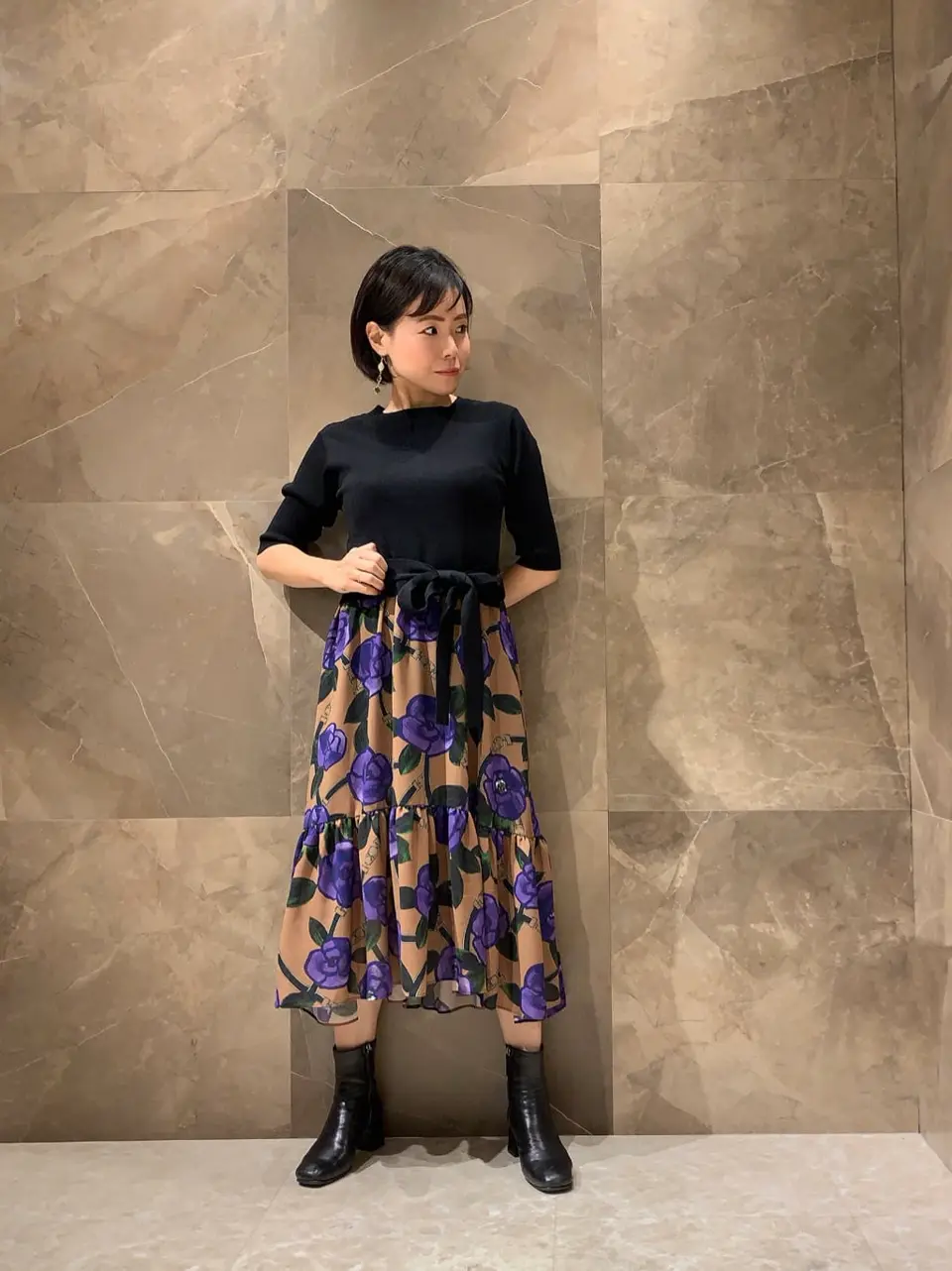 GRACE CONTINENTAL 穐山　香織 コーディネート画像