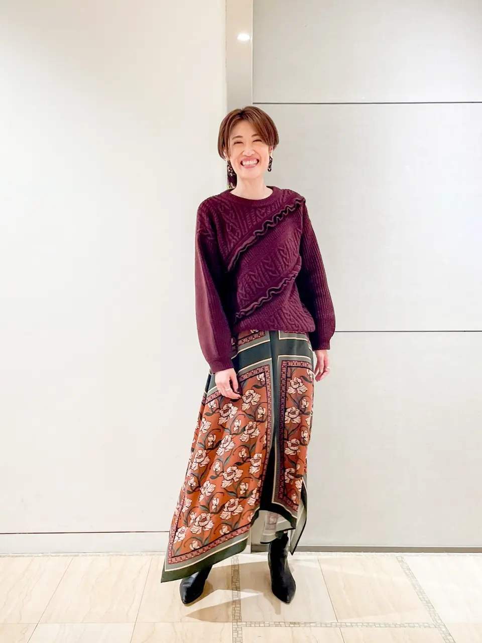 GRACE CONTINENTAL 今野　志保 コーディネート画像