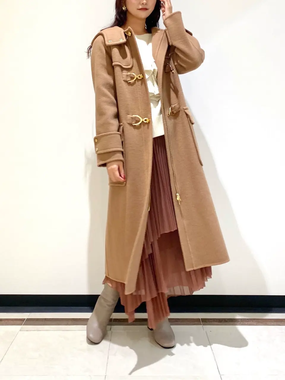 GRACE CONTINENTAL MORITA AI コーディネート画像