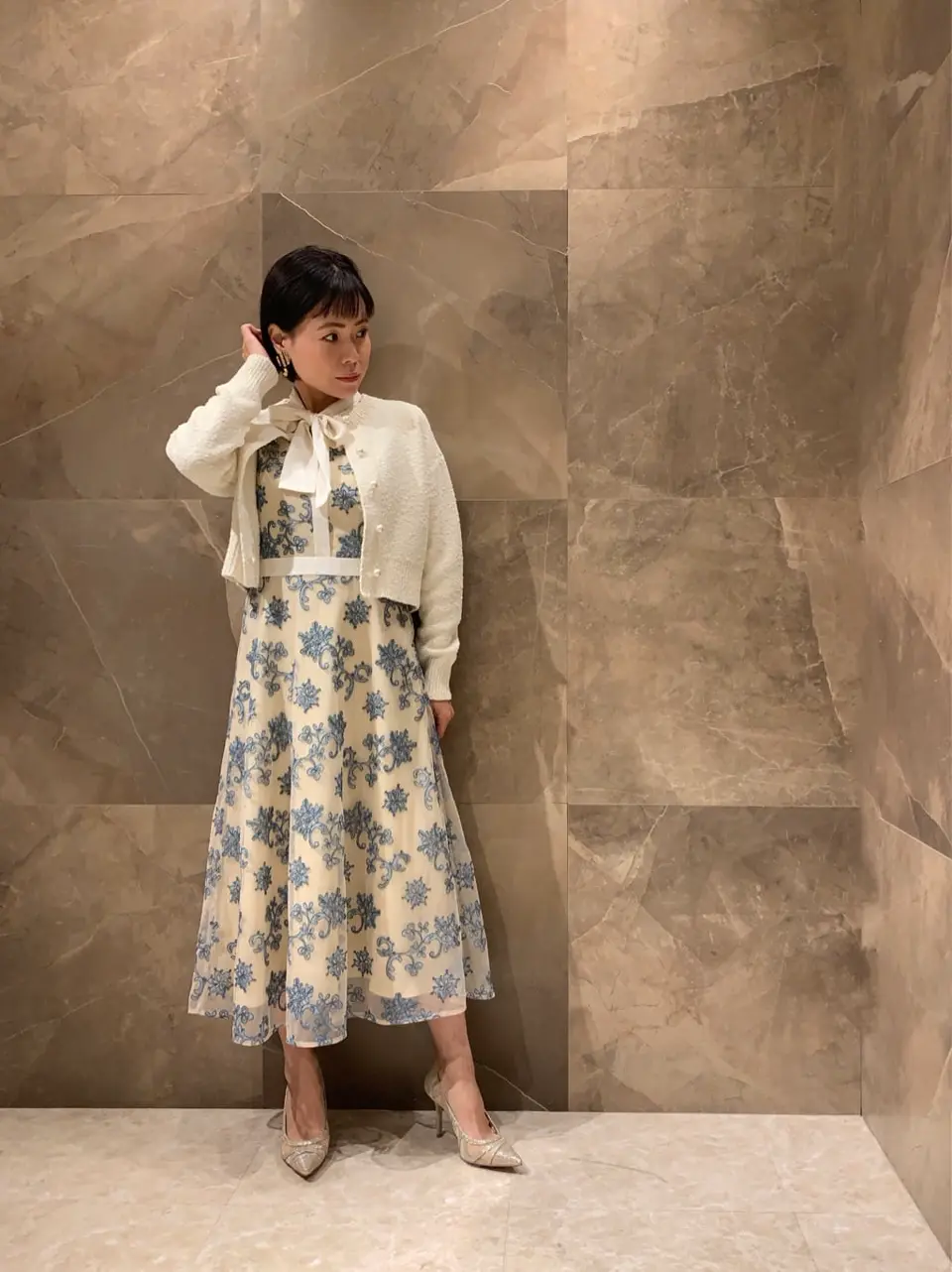 GRACE CONTINENTAL 穐山　香織 コーディネート画像