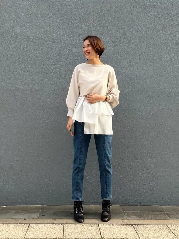 GRACE CONTINENTAL 亀田 未希 コーディネート画像