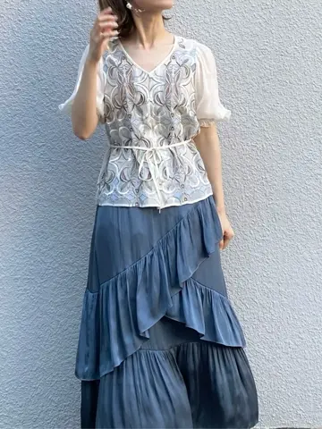 GRACE CONTINENTAL 青木育日 コーディネート画像