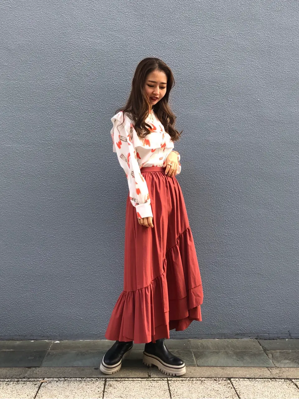 GRACE CONTINENTAL 加藤   恵理奈 コーディネート画像