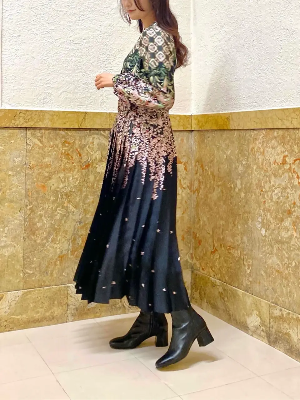 GRACE CONTINENTAL MORITA AI コーディネート画像