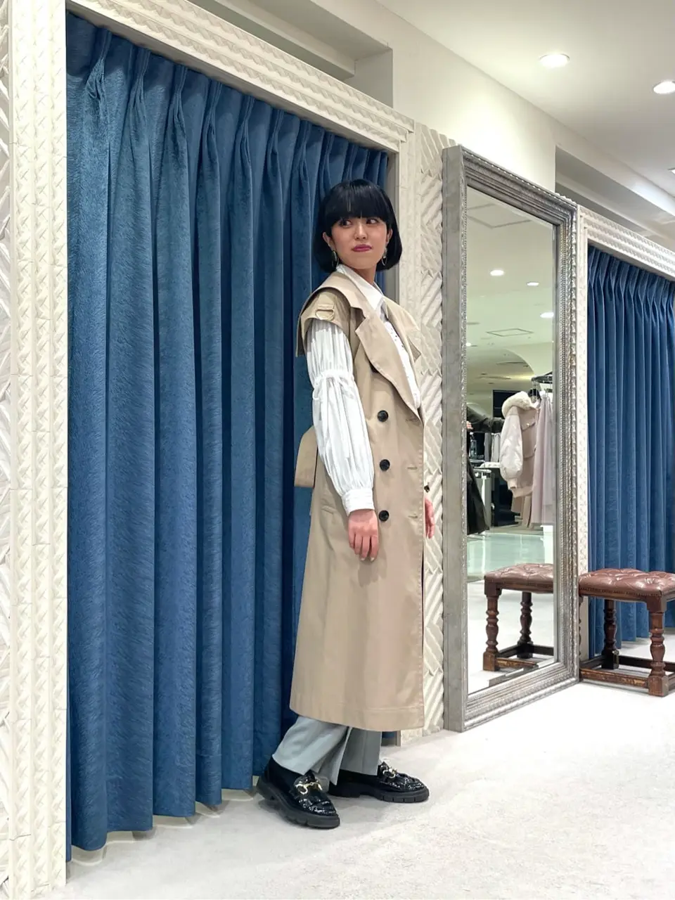 GRACE CONTINENTAL yoshi コーディネート画像