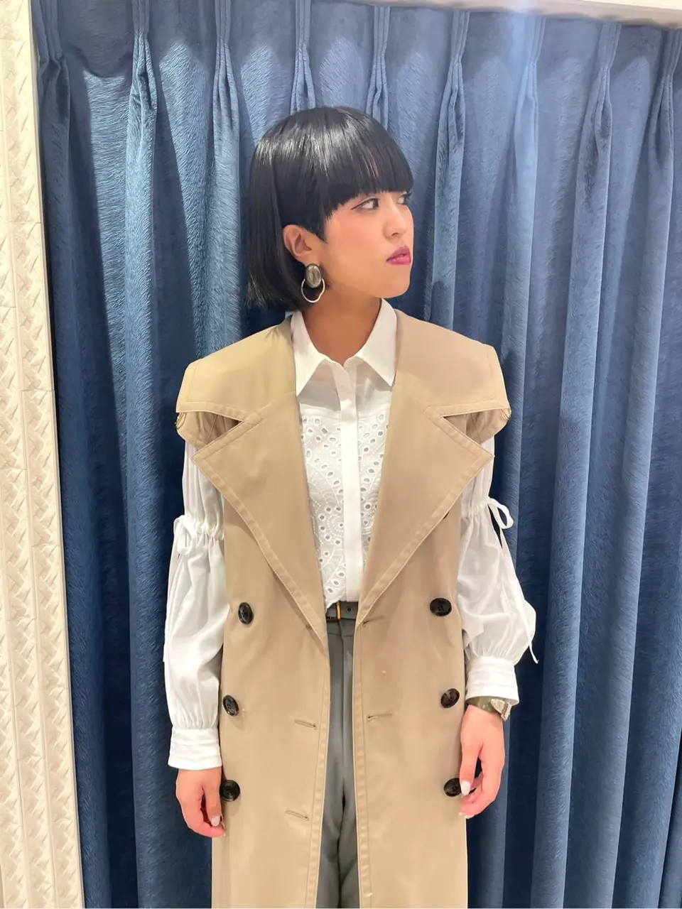 GRACE CONTINENTAL yoshi コーディネート画像