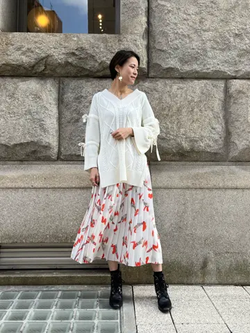 GRACE CONTINENTAL 亀田 未希 コーディネート画像