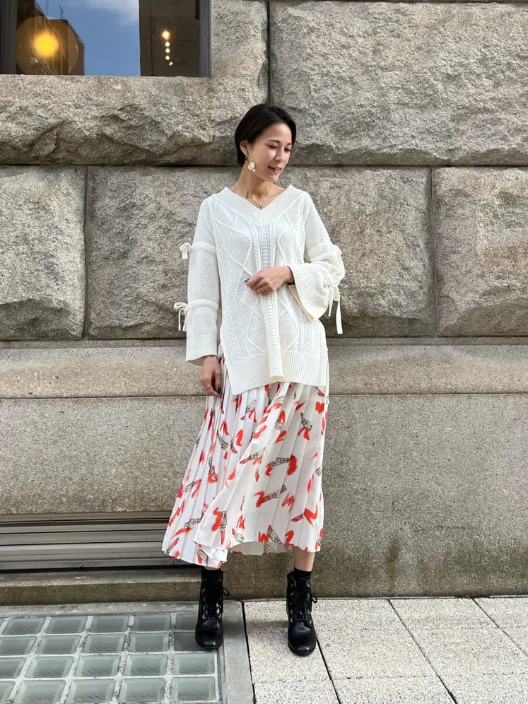 GRACE CONTINENTAL 亀田 未希 コーディネート画像