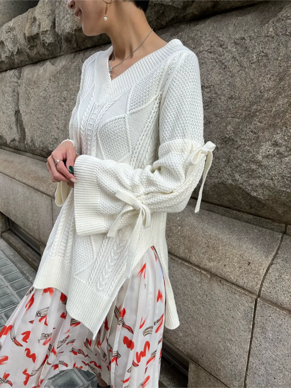 GRACE CONTINENTAL 亀田 未希 コーディネート画像