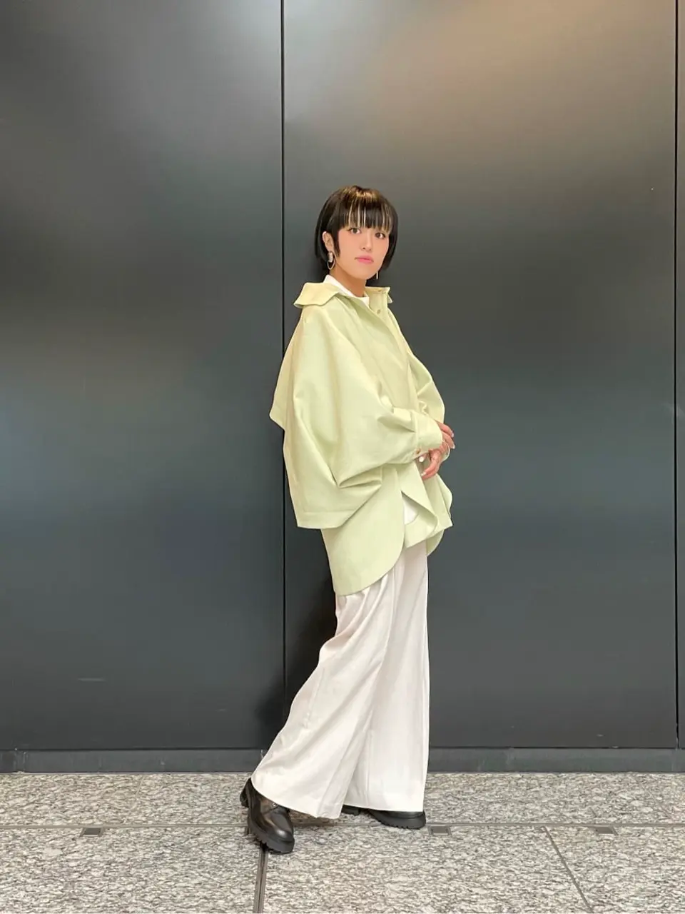 GRACE CONTINENTAL yoshi コーディネート画像