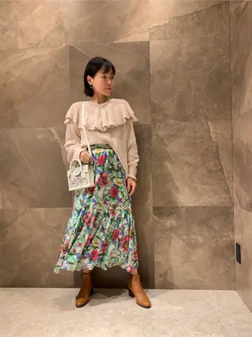 GRACE CONTINENTAL 穐山　香織 コーディネート画像