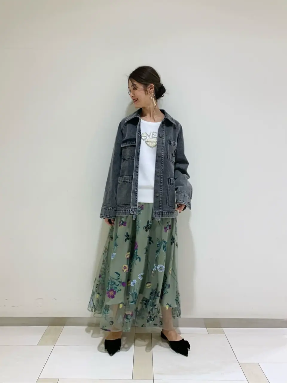 GRACE CONTINENTAL A.Kameyama コーディネート画像