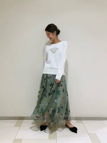 GRACE CONTINENTAL A.Kameyama コーディネート画像