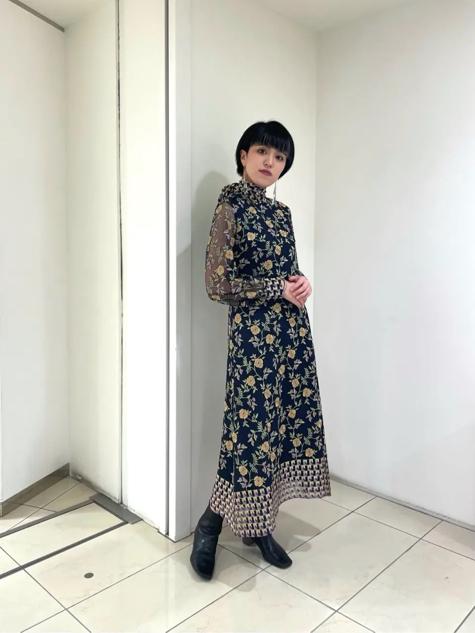 GRACE CONTINENTAL yoshi コーディネート画像