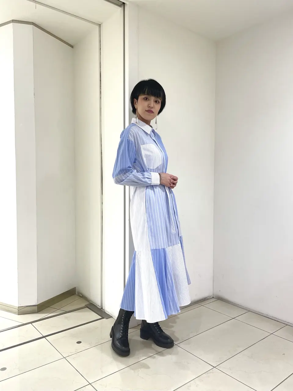 GRACE CONTINENTAL yoshi コーディネート画像