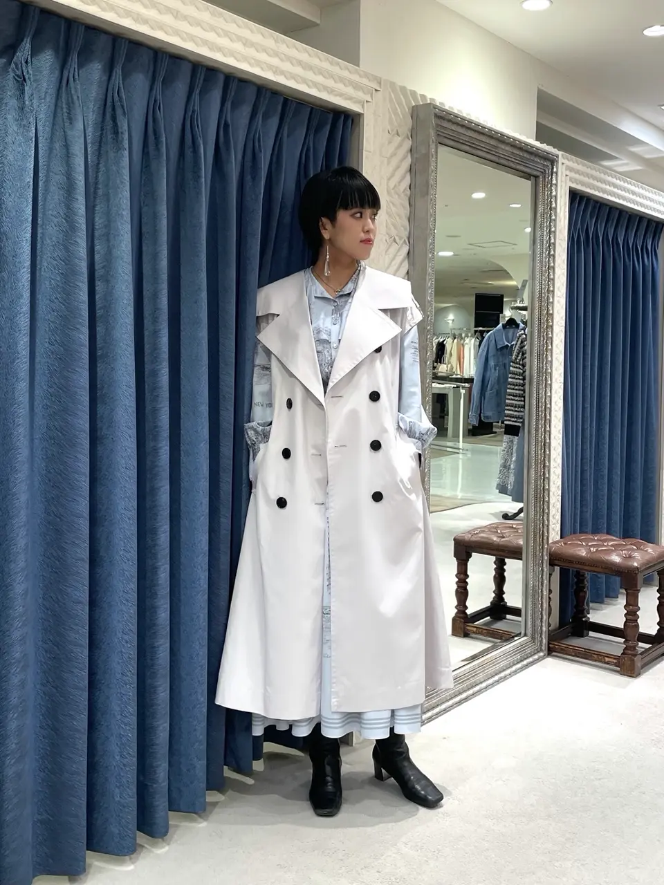 GRACE CONTINENTAL yoshi コーディネート画像