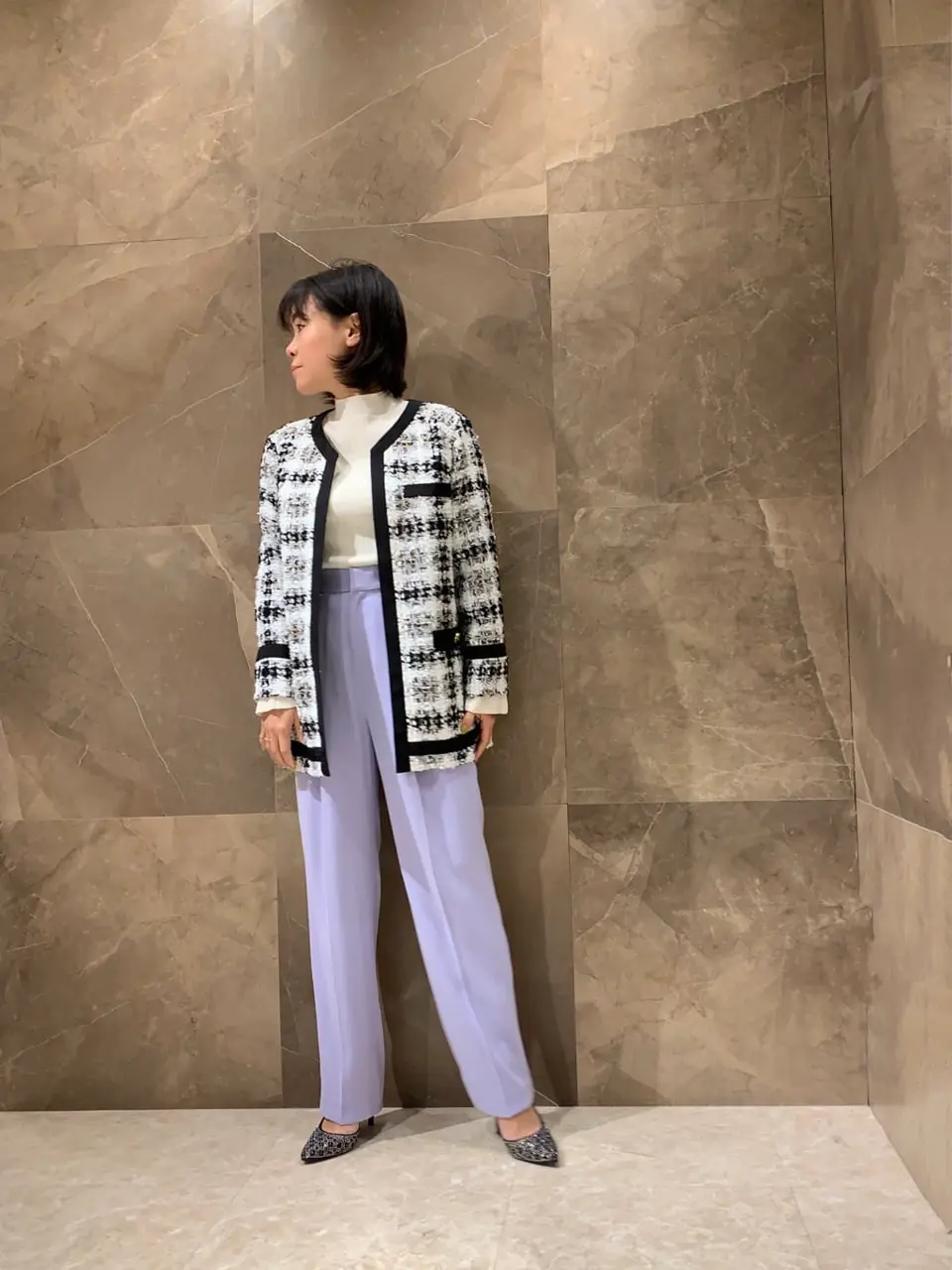 GRACE CONTINENTAL 穐山　香織 コーディネート画像