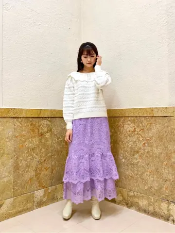 GRACE CONTINENTAL MORITA AI コーディネート画像