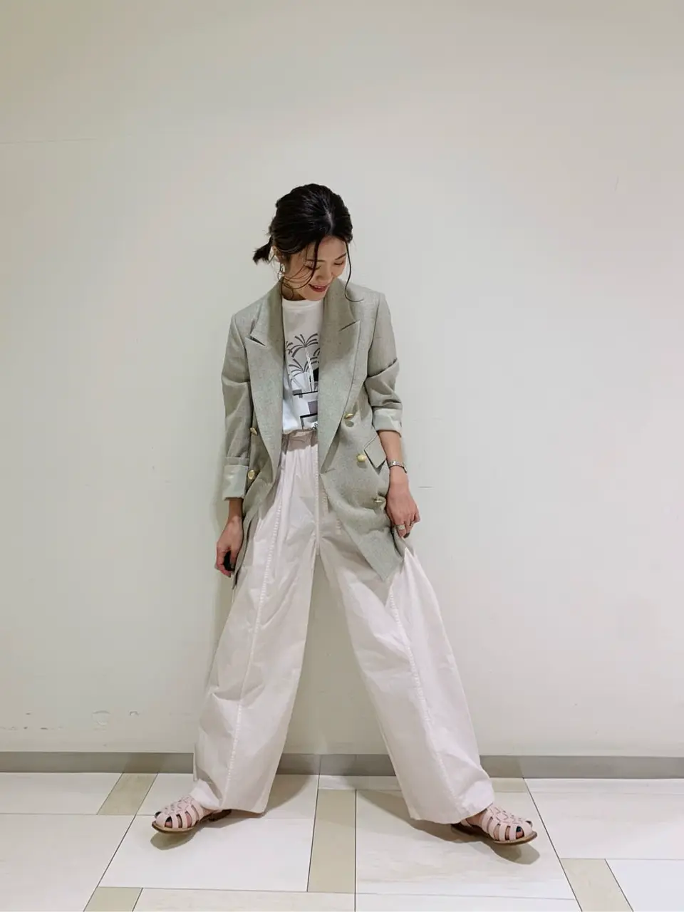 GRACE CONTINENTAL A.Kameyama コーディネート画像