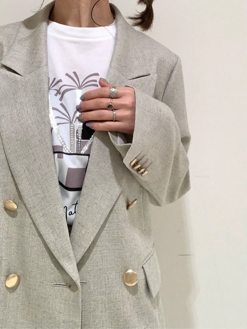 GRACE CONTINENTAL A.Kameyama コーディネート画像