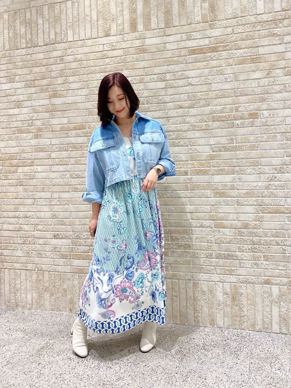 GRACE CONTINENTAL MOMOKO コーディネート画像