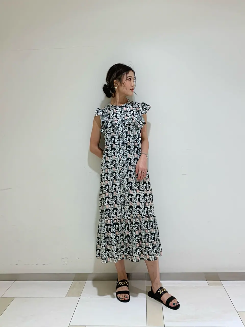 GRACE CONTINENTAL A.Kameyama コーディネート画像