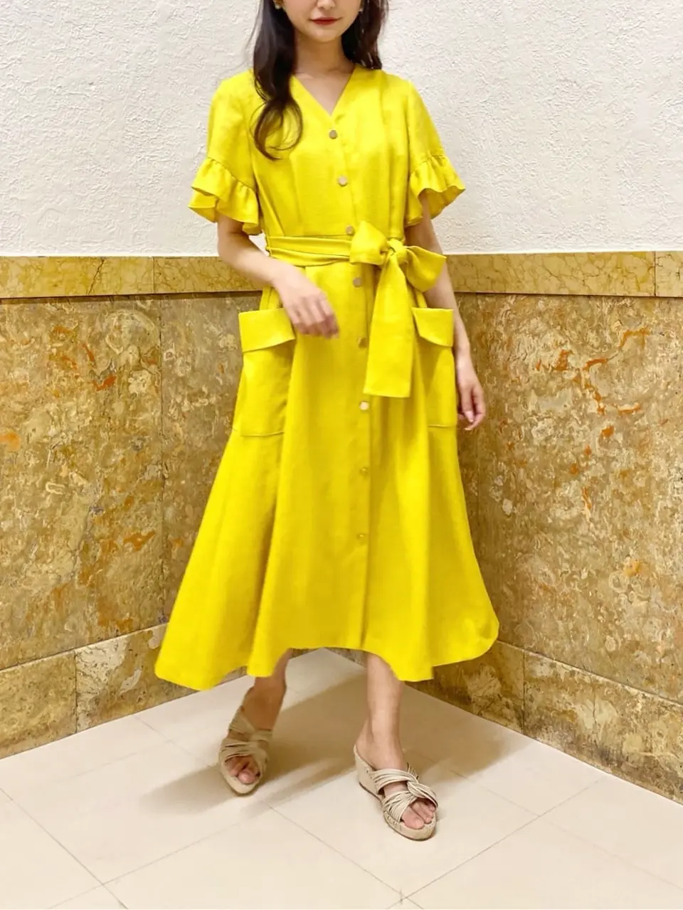 GRACE CONTINENTAL MORITA AI コーディネート画像