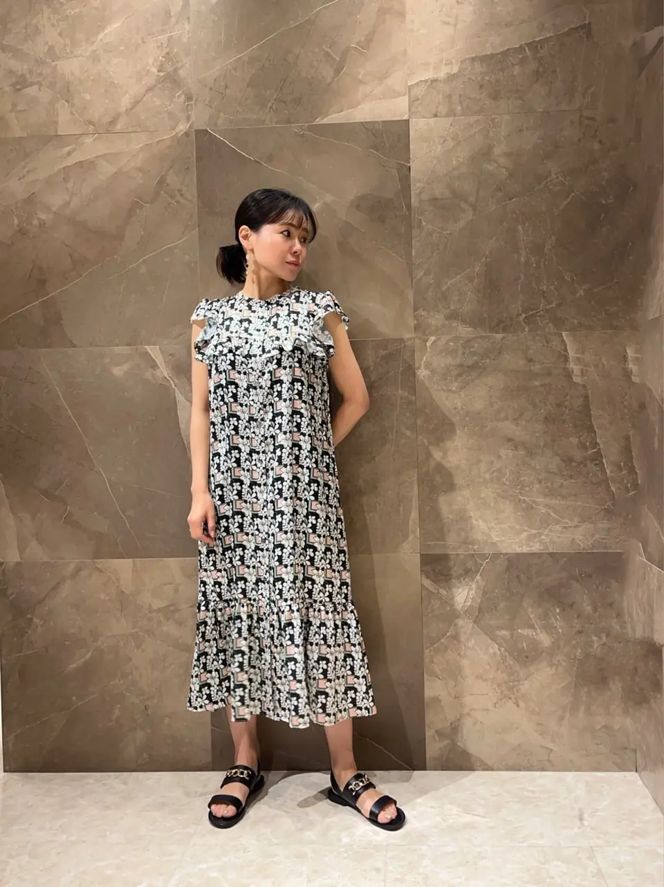 GRACE CONTINENTAL 穐山　香織 コーディネート画像