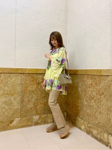 GRACE CONTINENTAL MORITA AI コーディネート画像