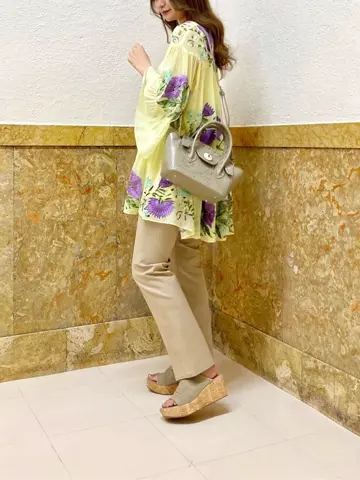 GRACE CONTINENTAL MORITA AI コーディネート画像