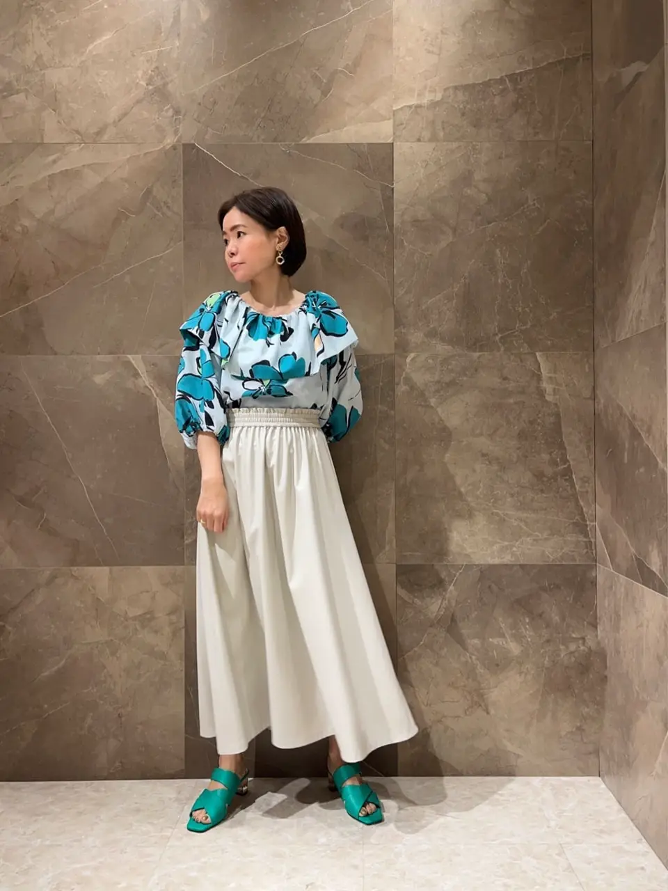 GRACE CONTINENTAL 穐山　香織 コーディネート画像