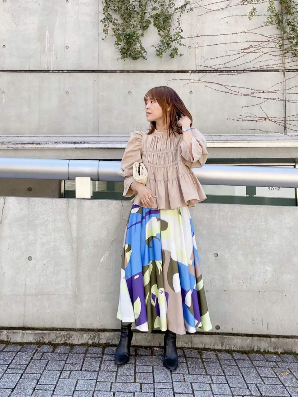  古川温子 コーディネート画像